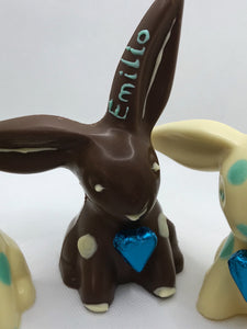 LIMITED EDITION - Personalised Bunny Shaped Easter Egg