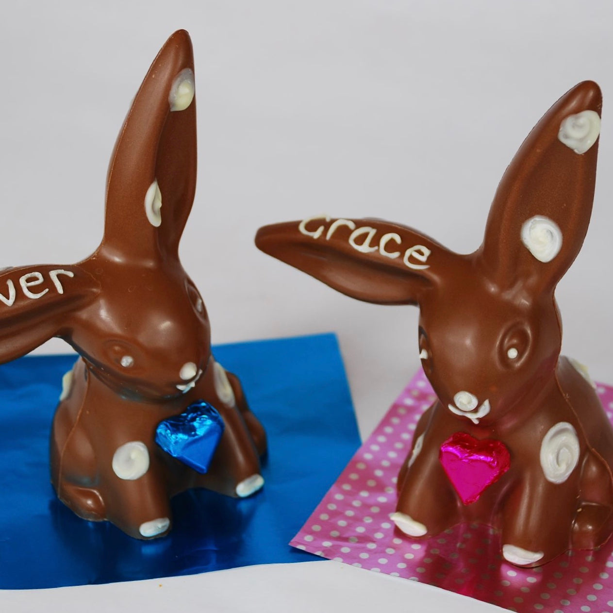 LIMITED EDITION - Personalised Bunny Shaped Easter Egg